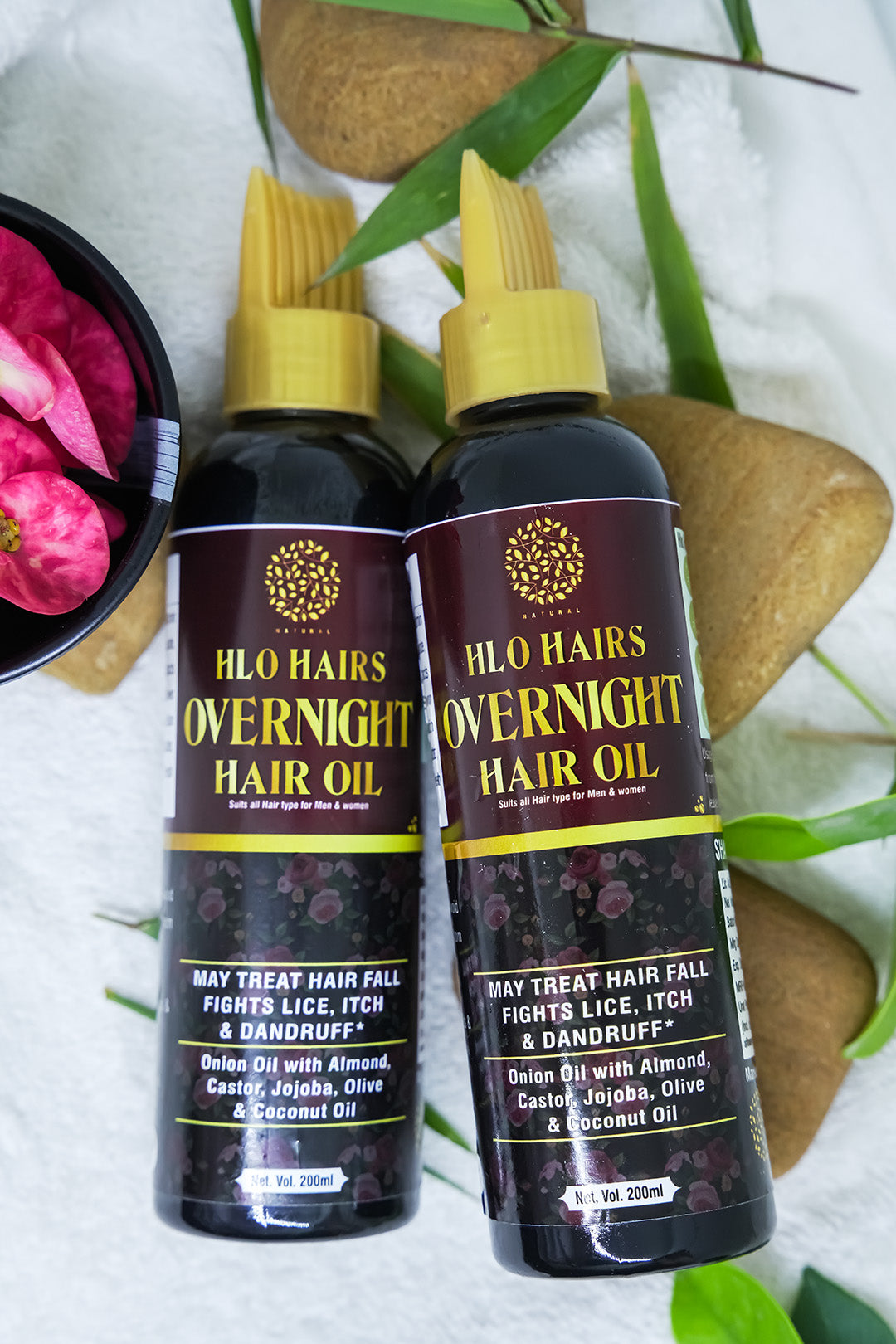 HloHair Double Nourish Pack Combo (2 Oils)