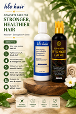 Hlo Hair Hairfall Primium kit [ Hair oil + Shampoo 300 ml ]